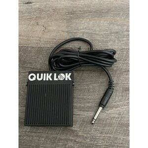 Quik Lok PS-10 PS-15 Universal Sustain Pedal 2 Channel Portable Keyboard OEM
